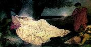 Lord Frederic Leighton Cymon and Iphigenia oil painting reproduction